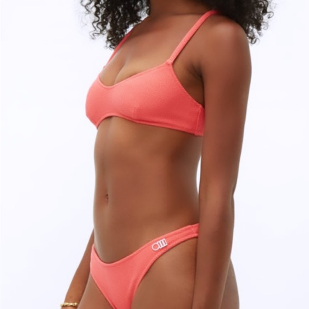BRAND NEW Solid&Striped Bikini in Coral